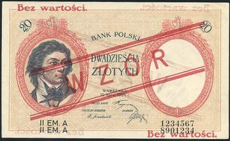 Wzór 20 złotych 1924 awers.jpg
