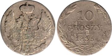 10 groszy 1835